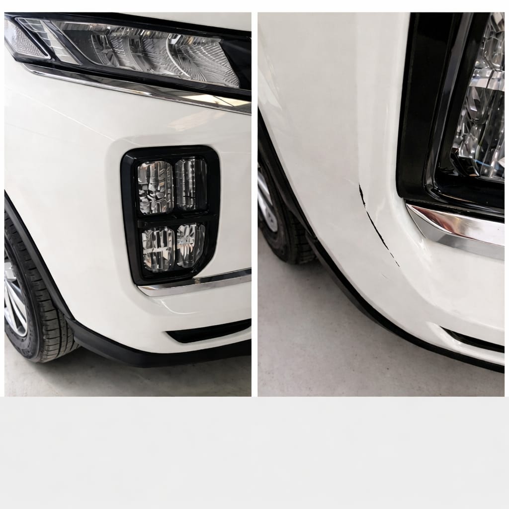 Car baking oven spray painting and custom color matching in Sharjah garage