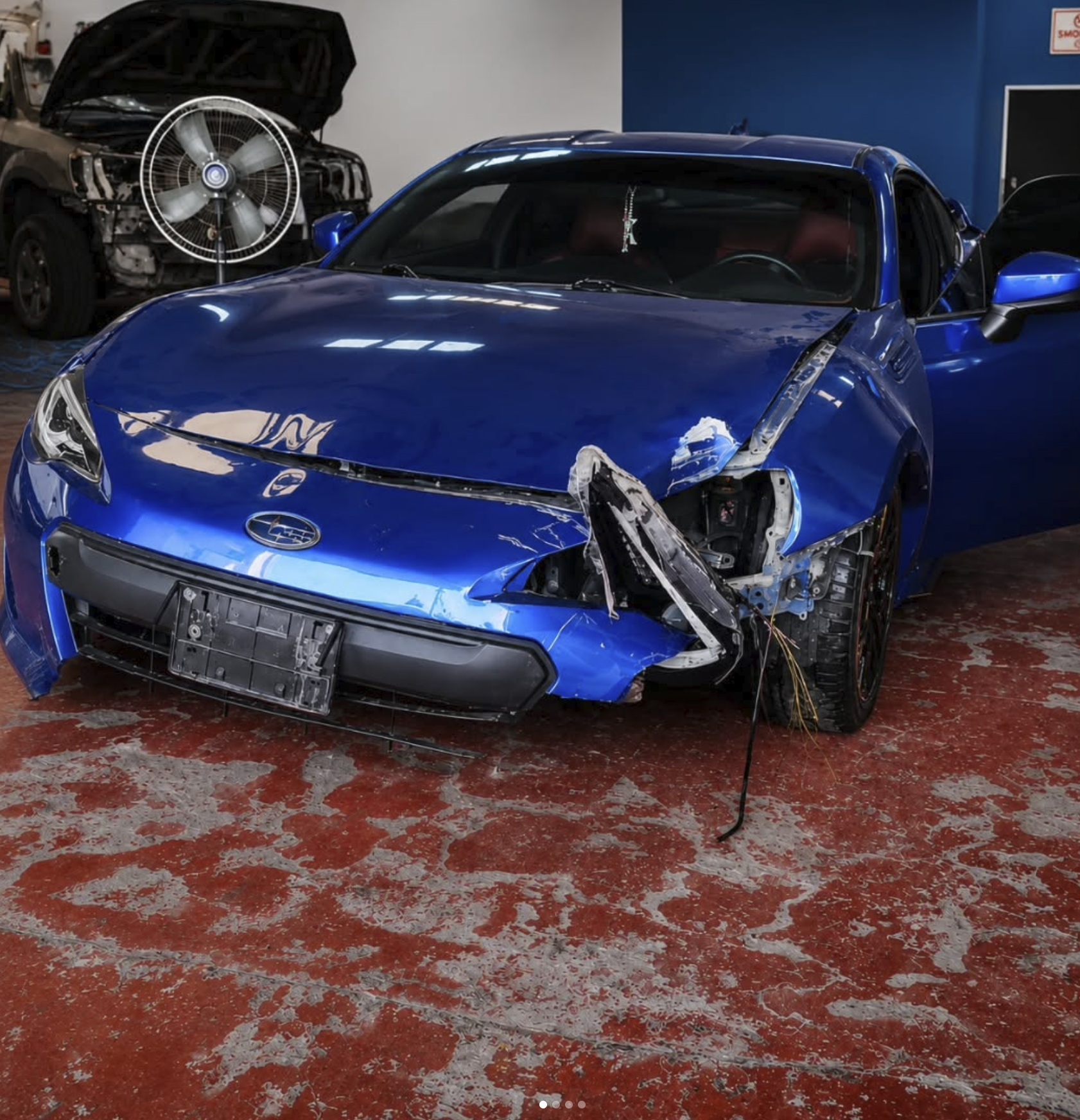 Collision Damage Before