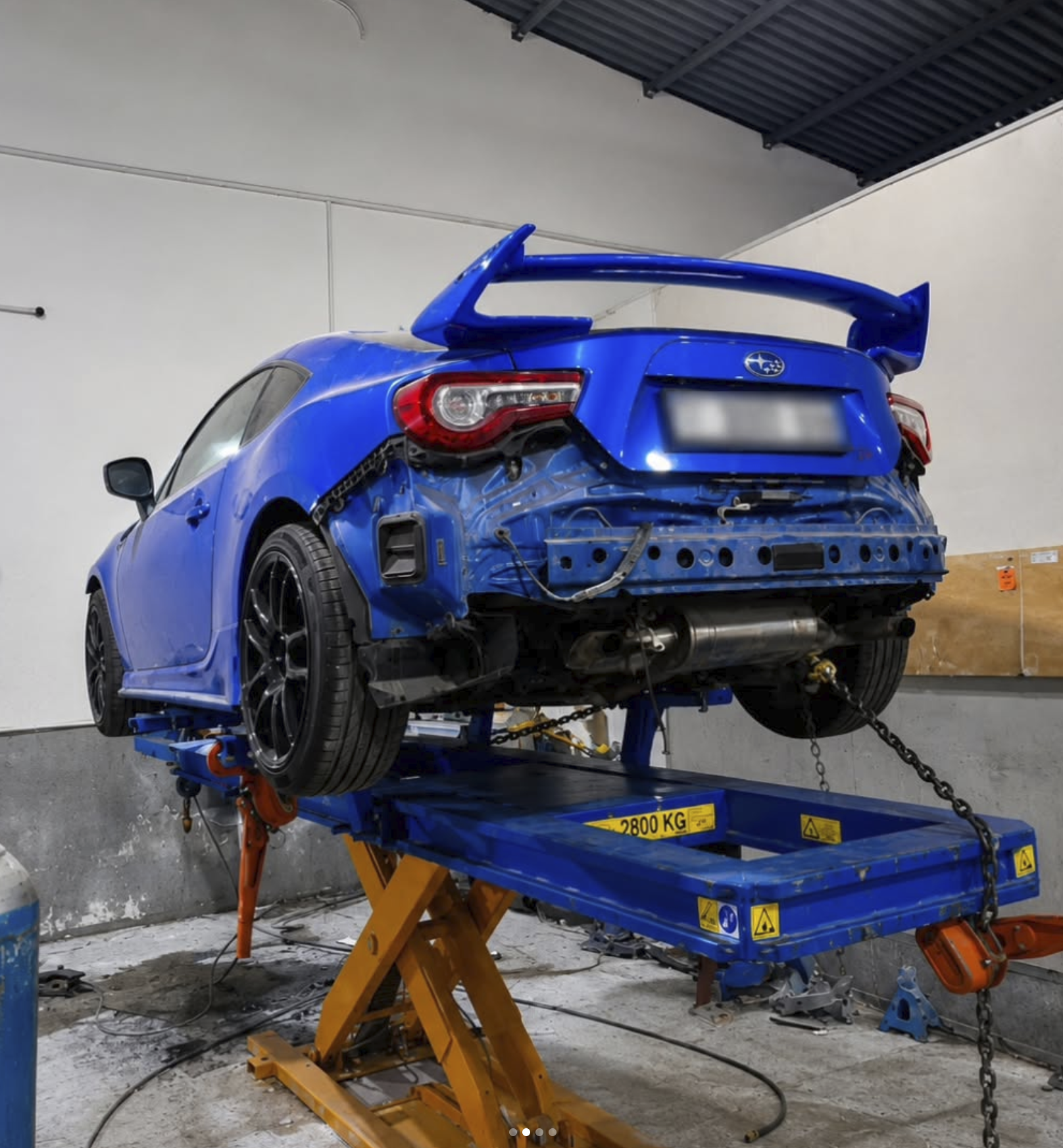 CAR-O-LINER Chassis Frame Measurement