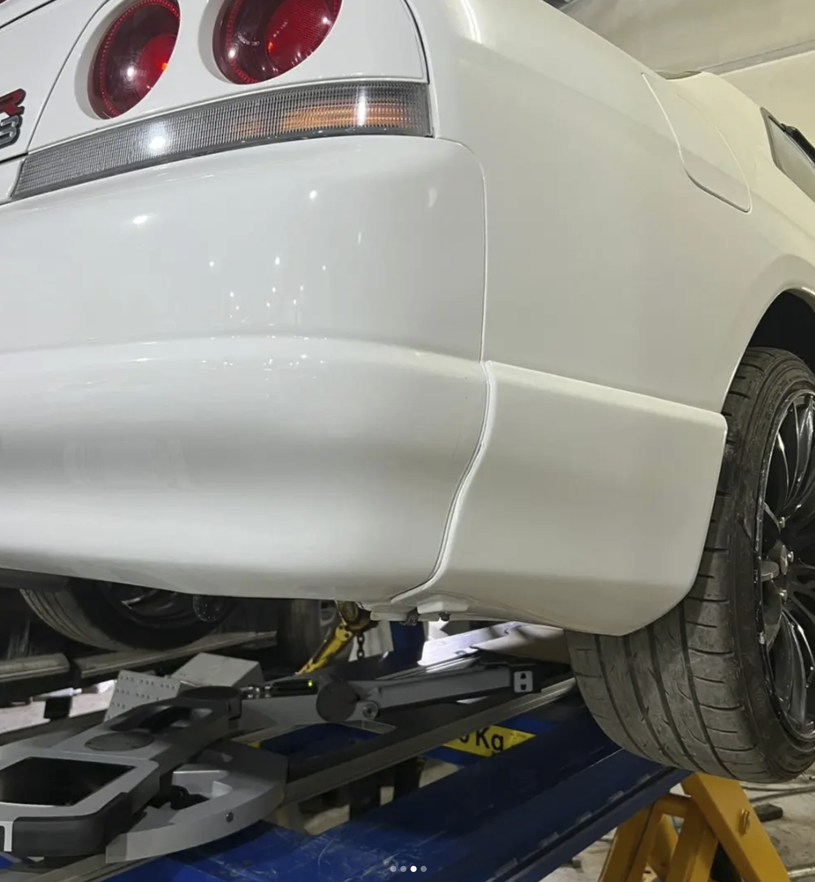 Auto body shop denting and metal beating process at Drive Zone Auto Main
